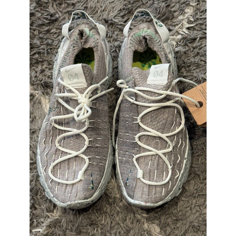 Nike Space Hippie 04 Grey Sneakers Womens US 8.5 Sustainable Style